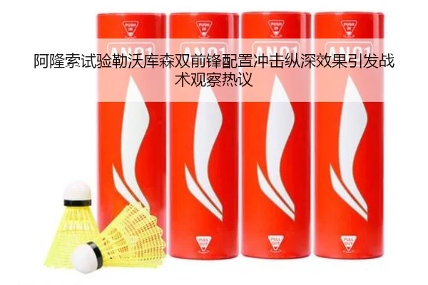 阿隆索试验勒沃库森双前锋配置冲击纵深效果引发战术观察热议